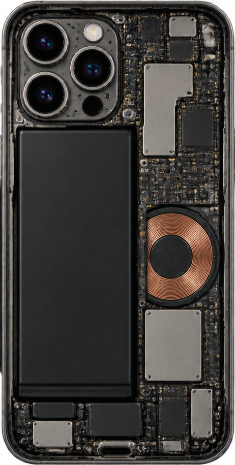 iPhone 15 Pro Internal Architecture X-Ray